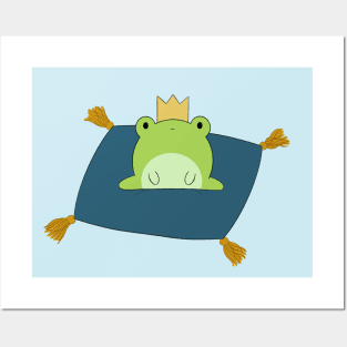 Frog King Posters and Art